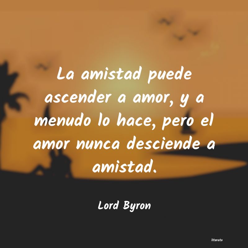 frases de Lord Byron