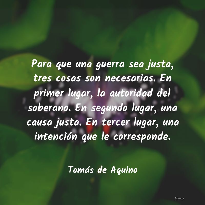 Frases de Tomás de Aquino