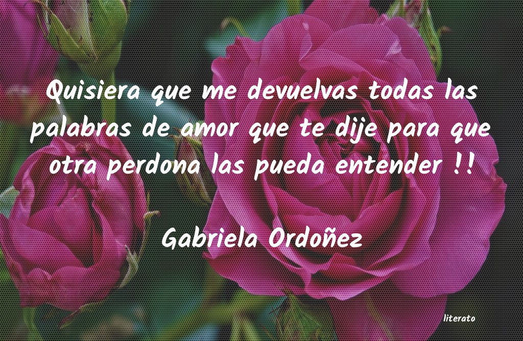 Frases de Gabriela Ordoñez