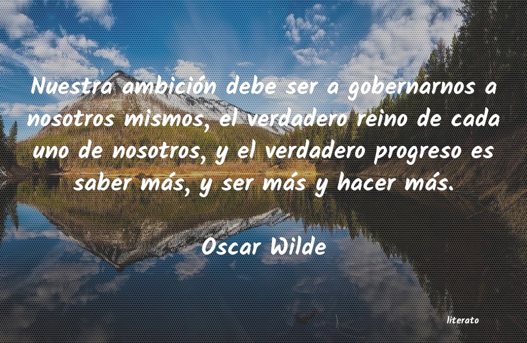 frases de Oscar Wilde