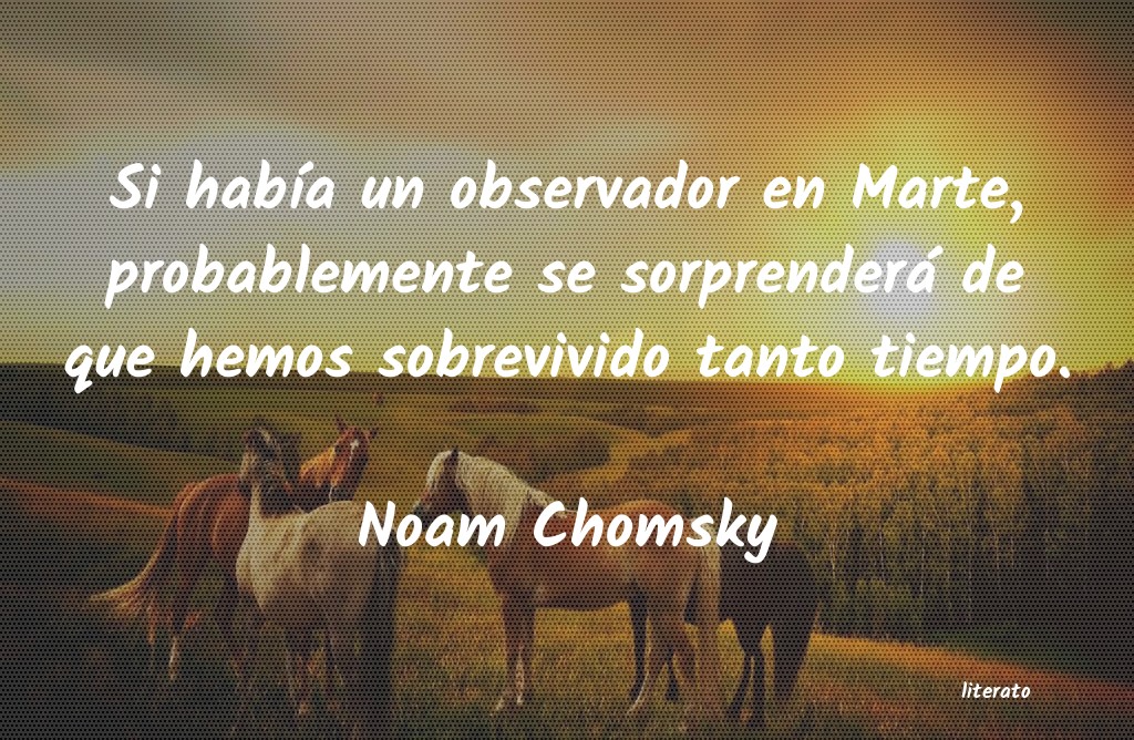 frases de Noam Chomsky