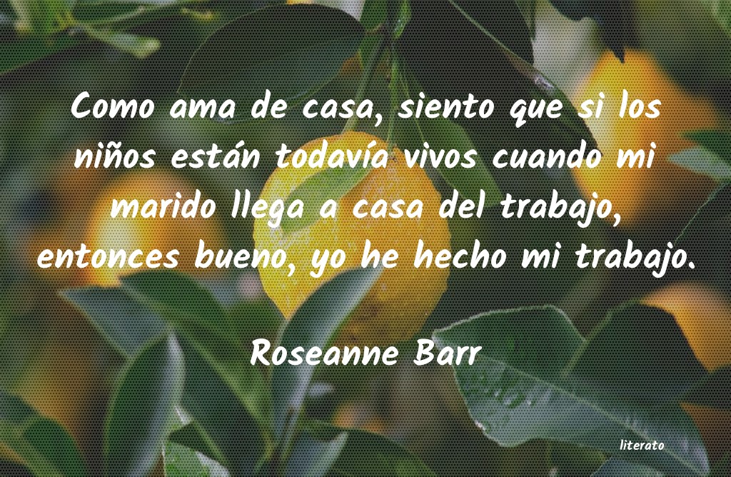 Frases de Roseanne Barr