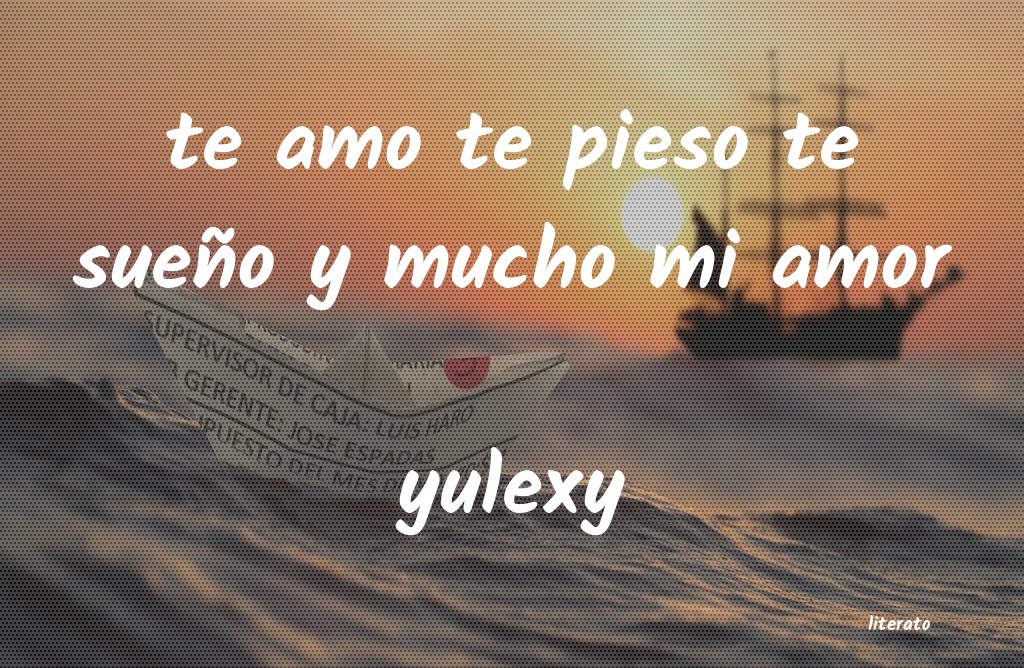 Frases de yulexy