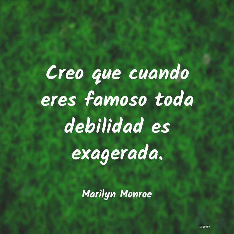 frases de Marilyn Monroe