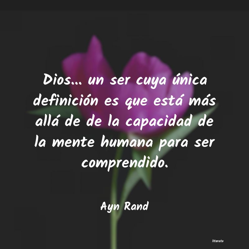 frases de Ayn Rand
