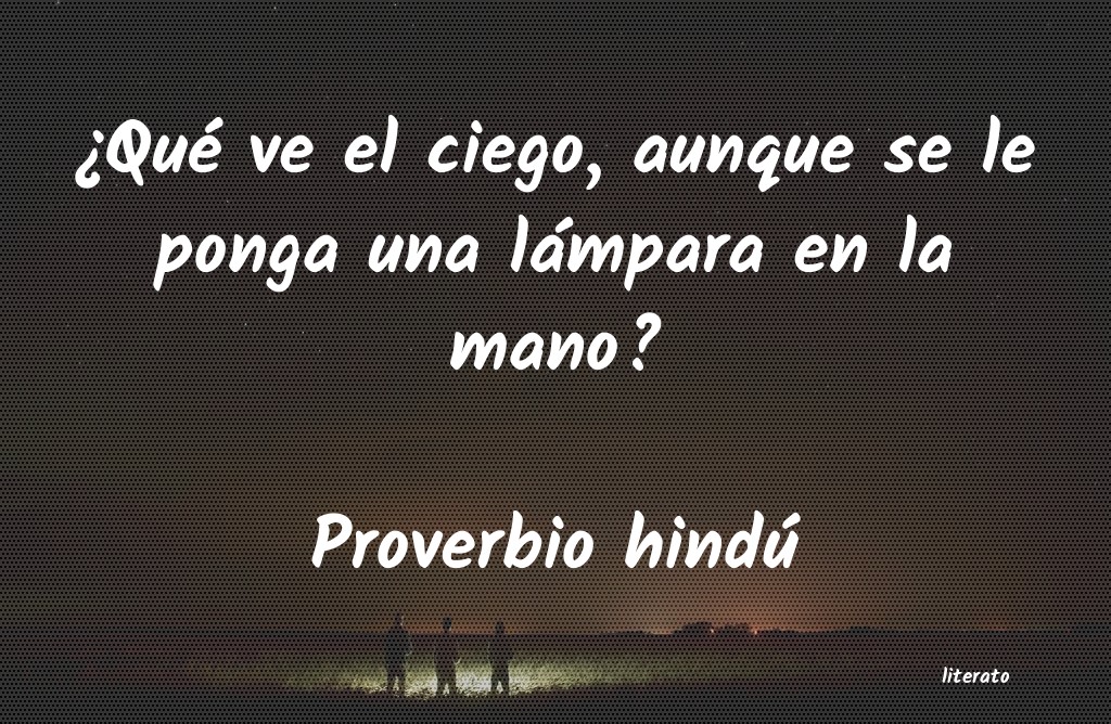 Frases de Proverbio hindú