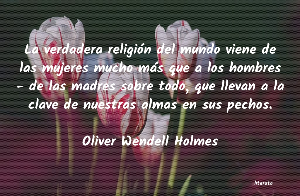 frases de Oliver Wendell Holmes