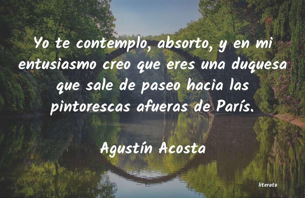 Frases de Agustín Acosta