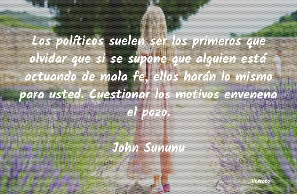 Frases de John Sununu