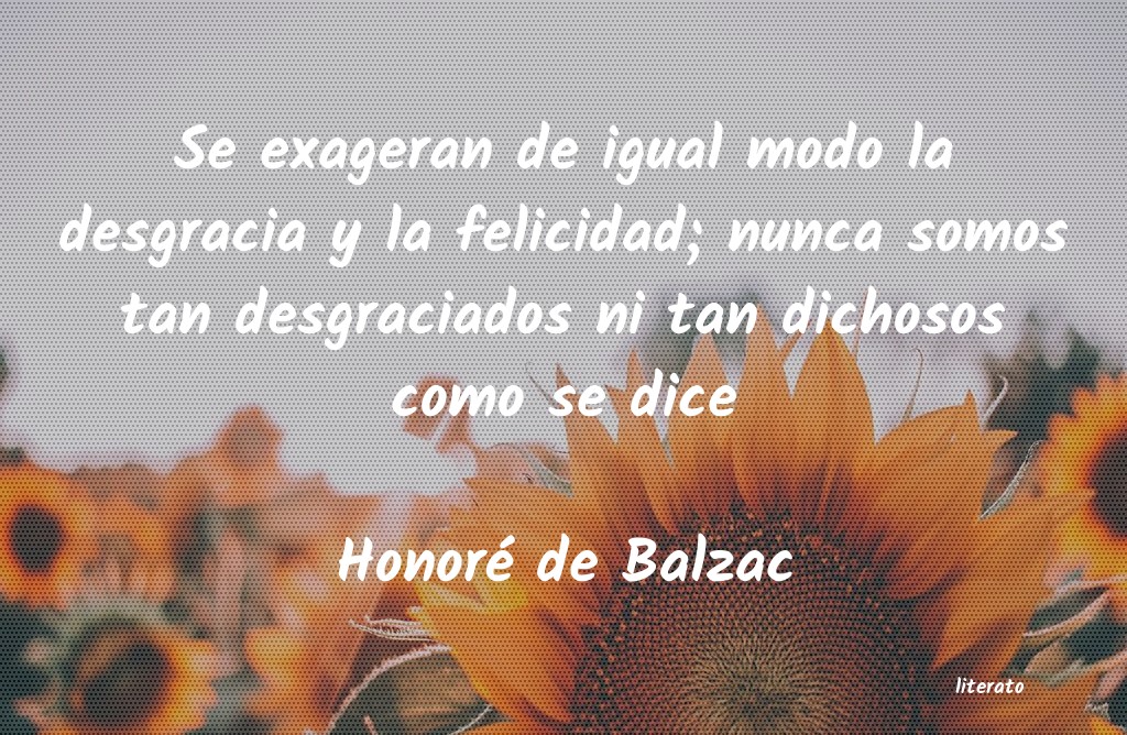 Frases de Honoré de Balzac