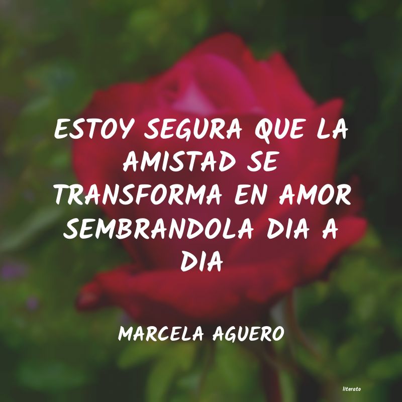 Frases de MARCELA AGUERO