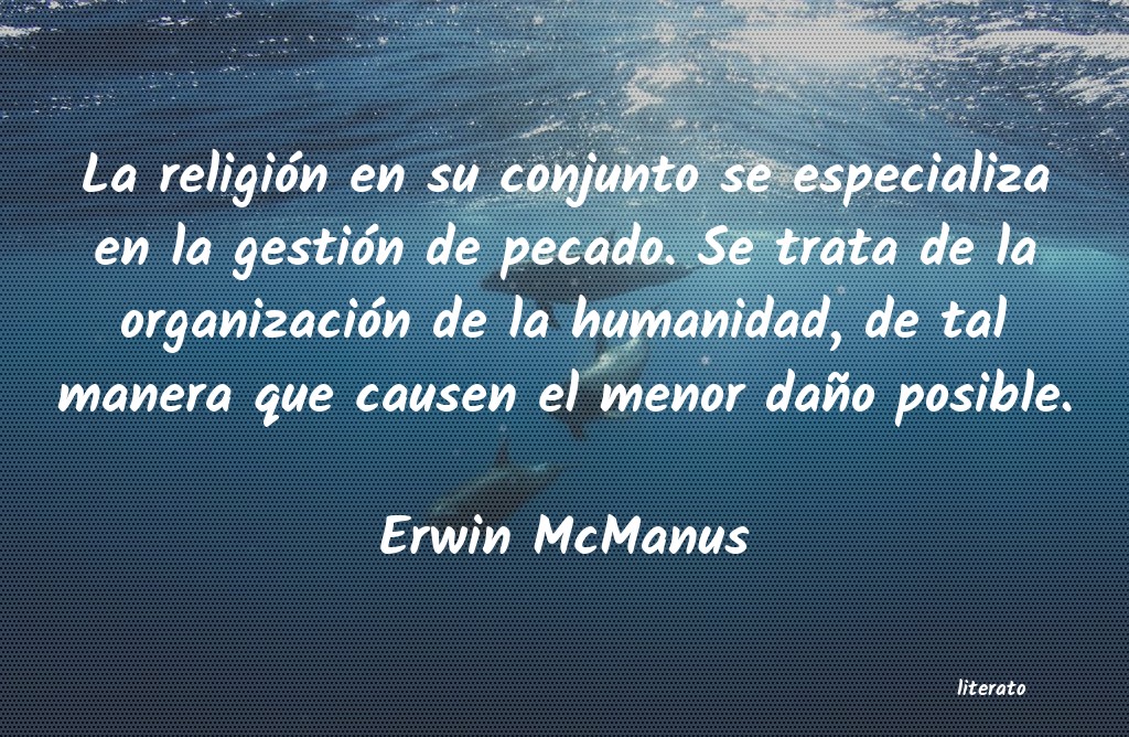 Frases de Erwin McManus