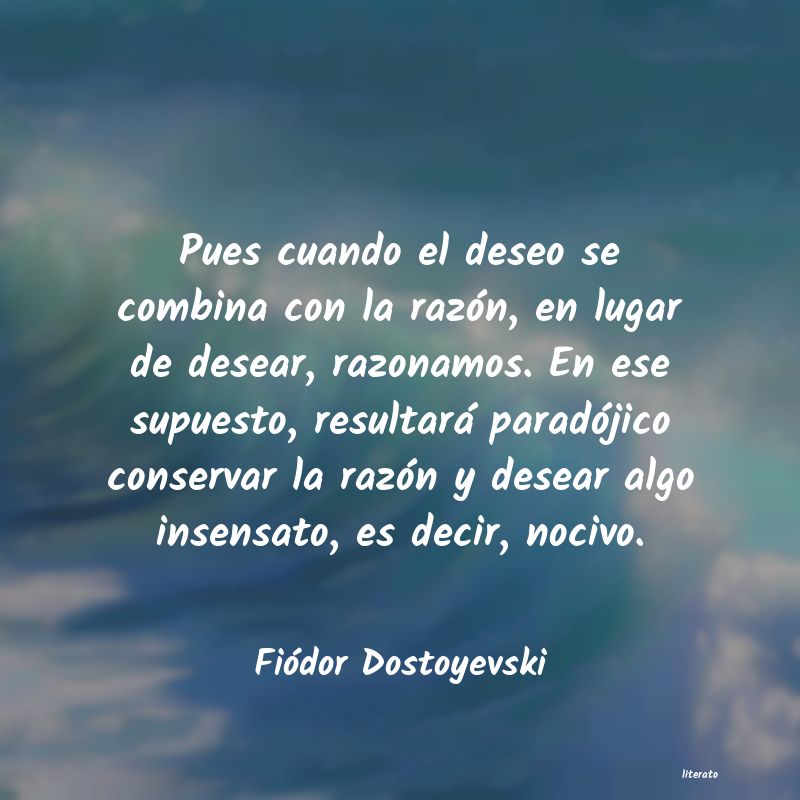 Frases de Fiódor Dostoyevski