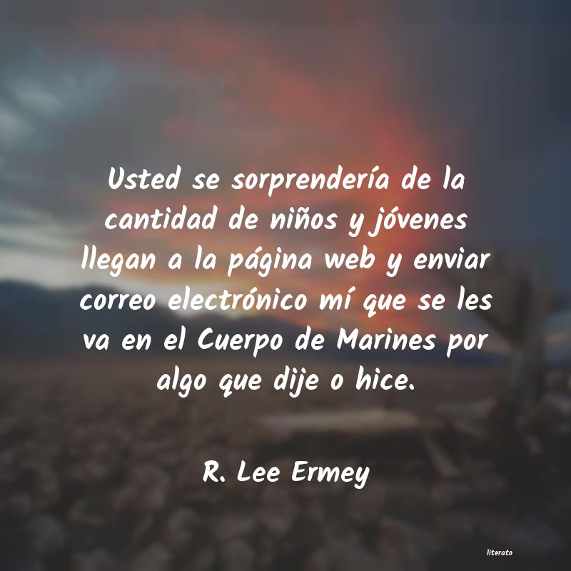 frases de R. Lee Ermey