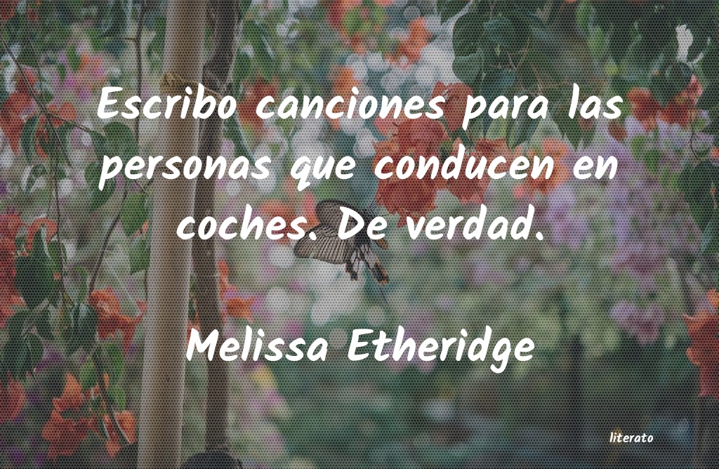 Frases de Melissa Etheridge