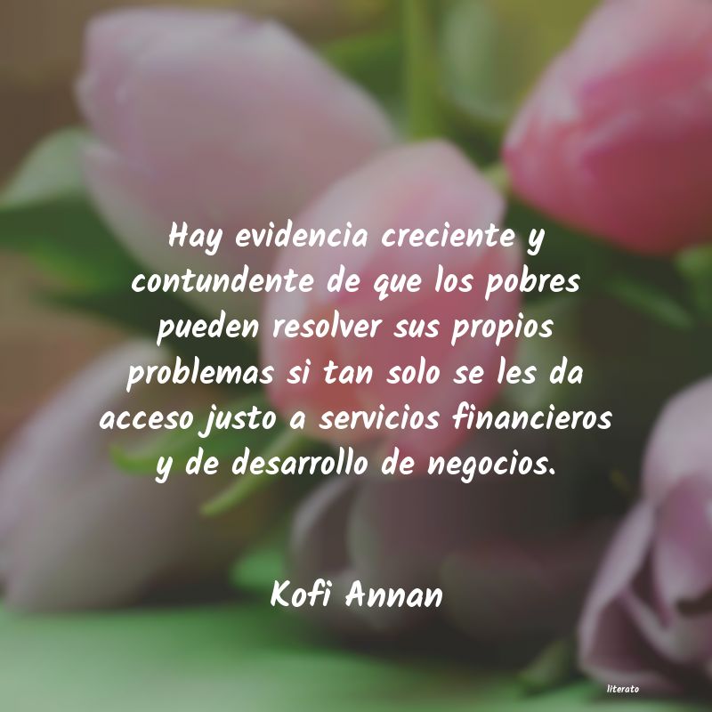 Frases de Kofi Annan