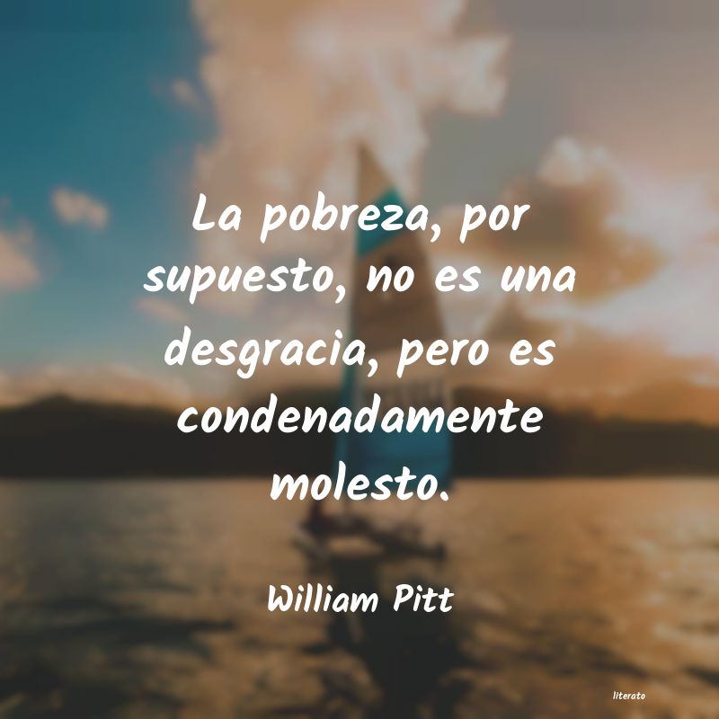 Frases de William Pitt