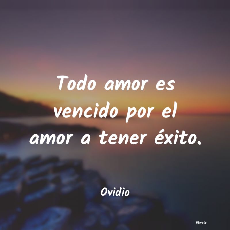 frases de Ovidio