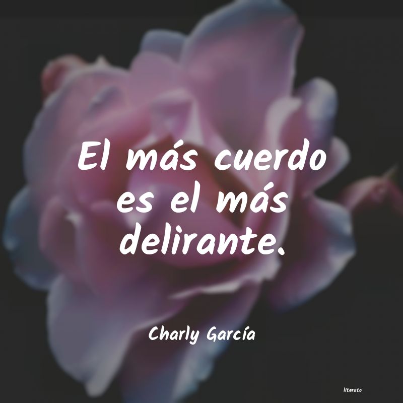 frases de Charly GarcÃa