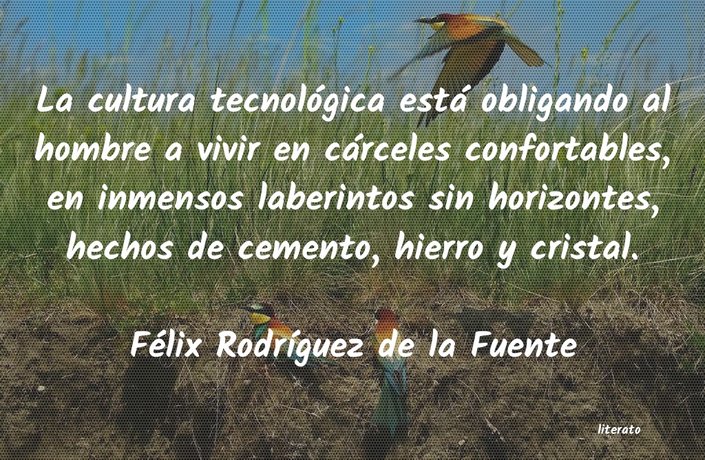 Frases de Félix Rodríguez de la Fuente