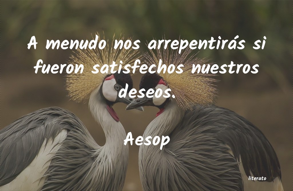 Frases de Aesop