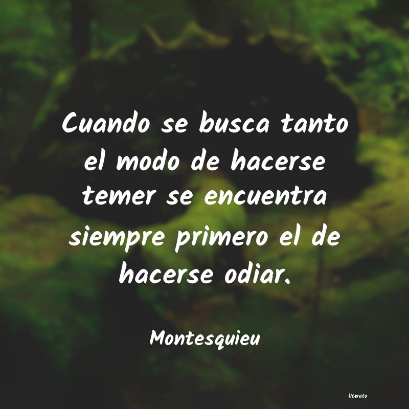 Frases de Montesquieu