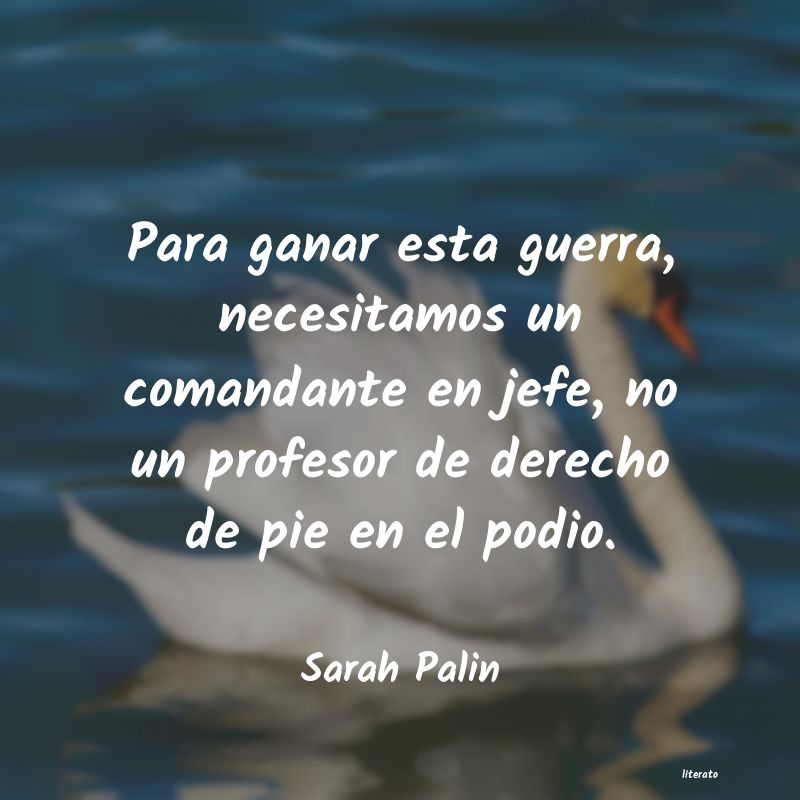 frases de Sarah Palin