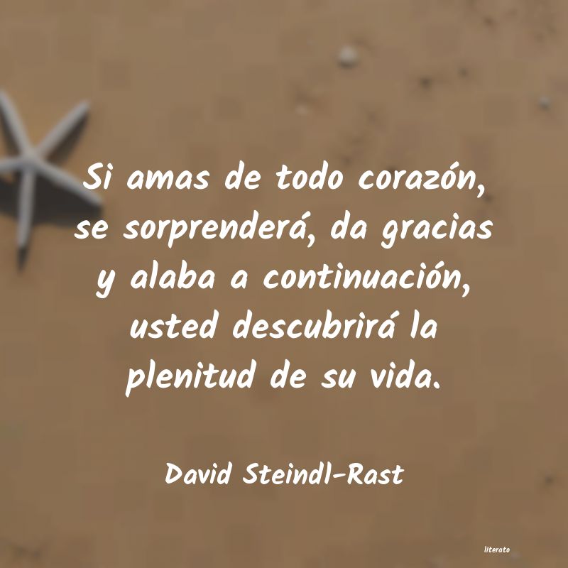 frases de David Steindl-Rast