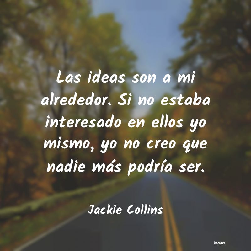 Frases de Jackie Collins