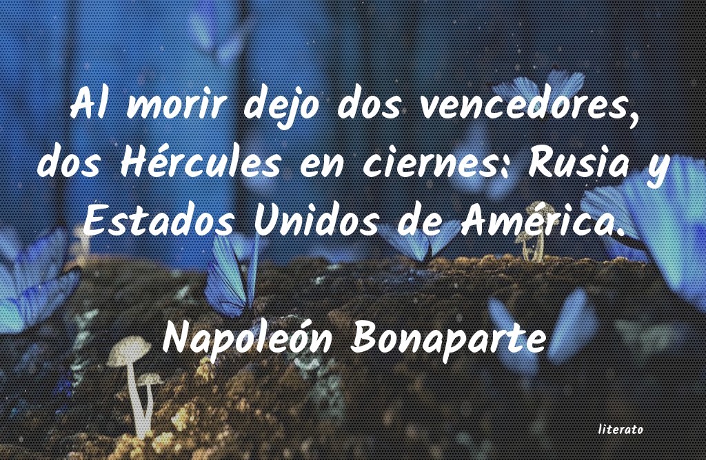 frases de Napoleón Bonaparte