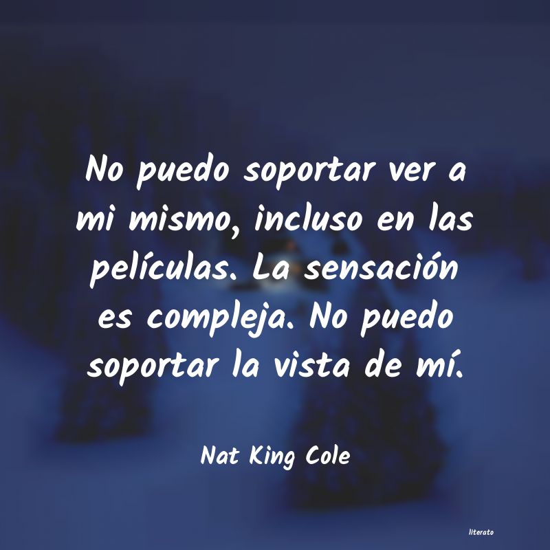 frases de Nat King Cole