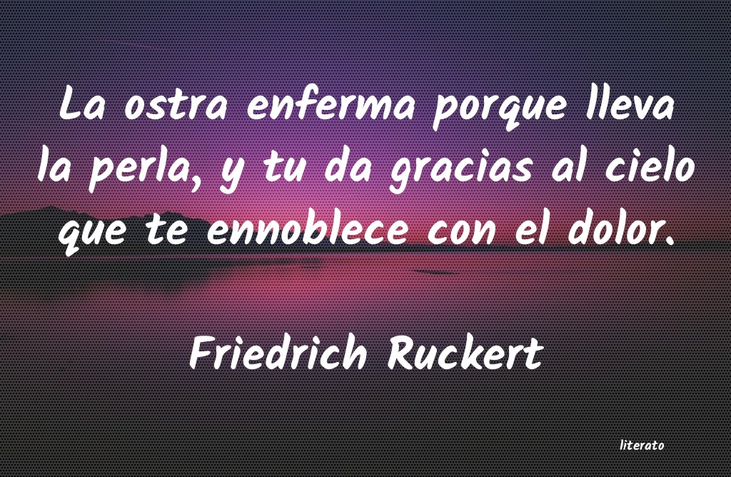 Frases de Friedrich Ruckert