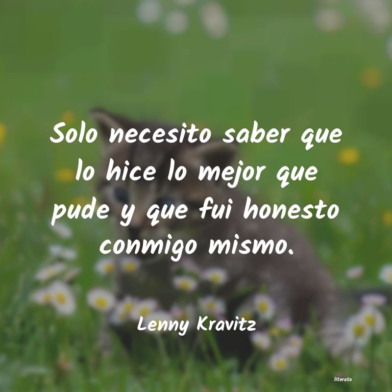 frases de Lenny Kravitz