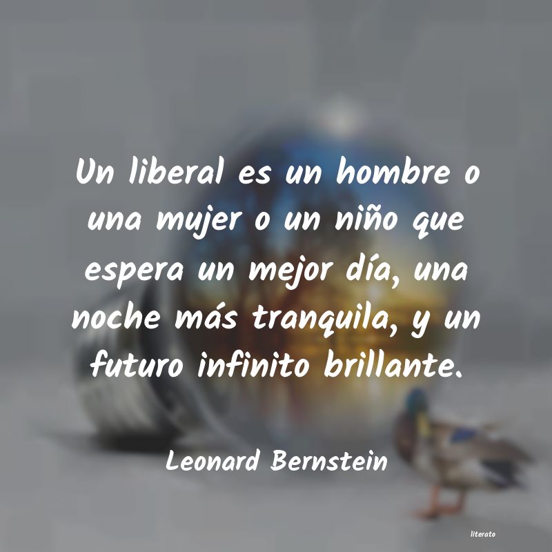 Frases de Leonard Bernstein