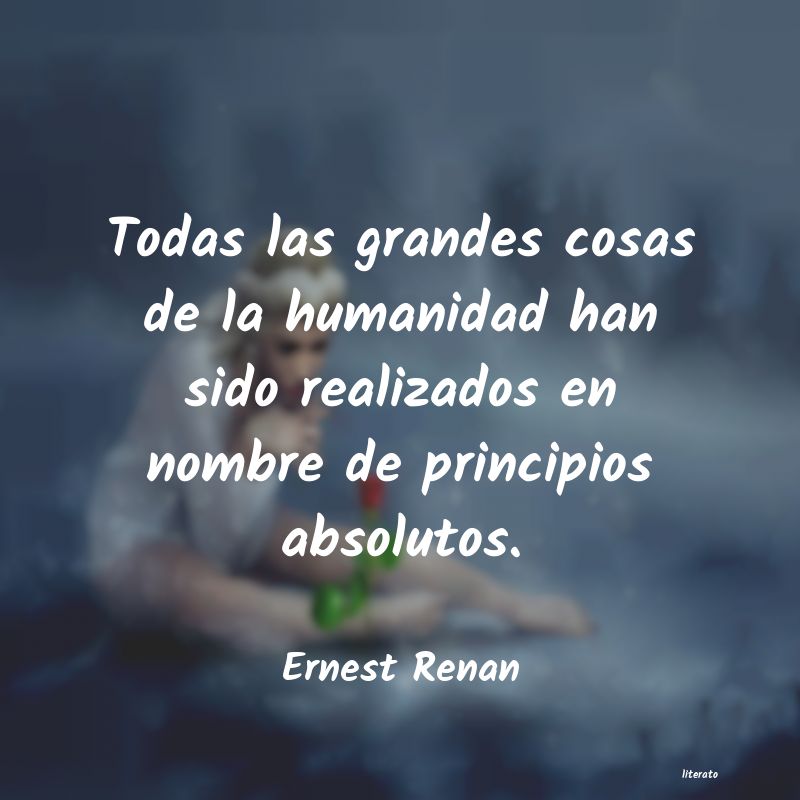 Frases de Ernest Renan