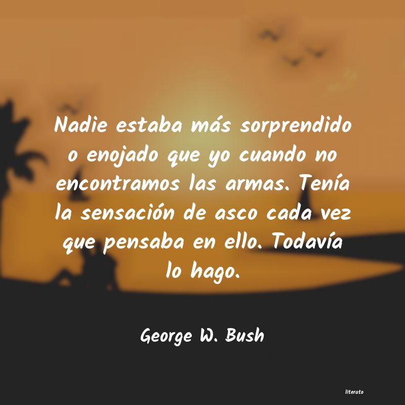 frases de George W. Bush