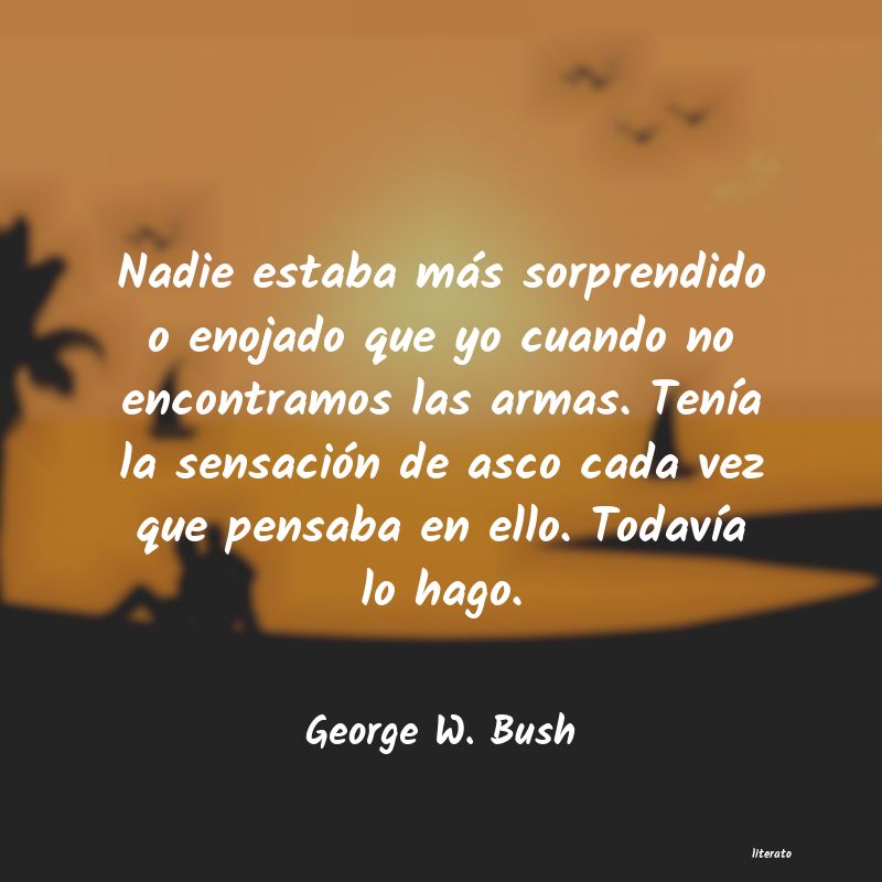 Frases de George W. Bush