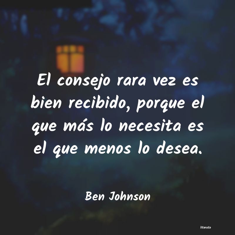 Frases de Ben Johnson