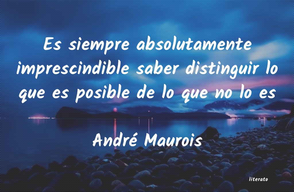 Frases de André Maurois