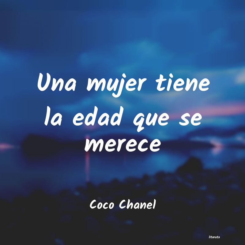 frases de Coco Chanel