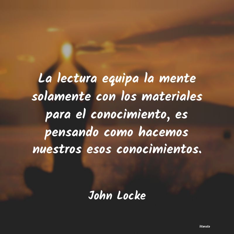 Frases de John Locke