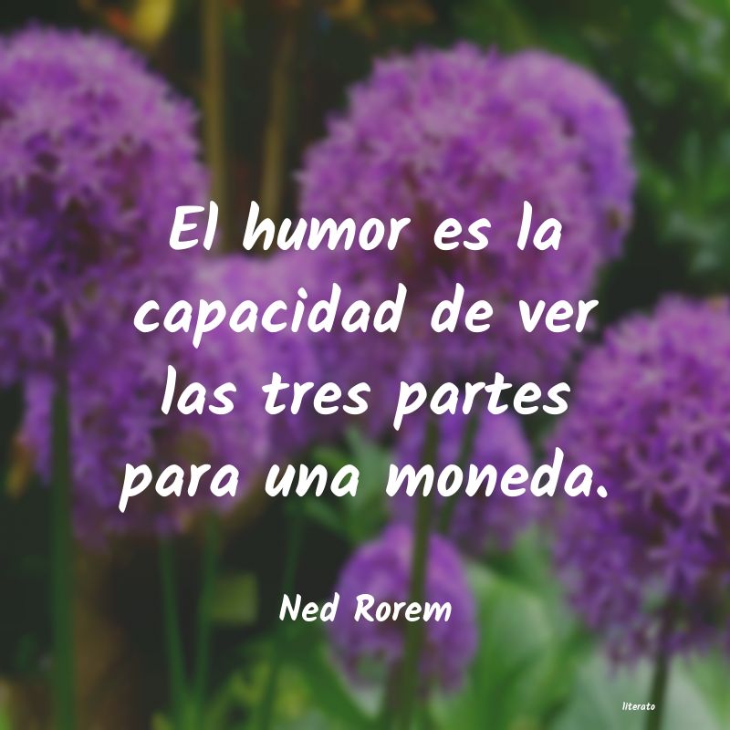 Frases de Ned Rorem