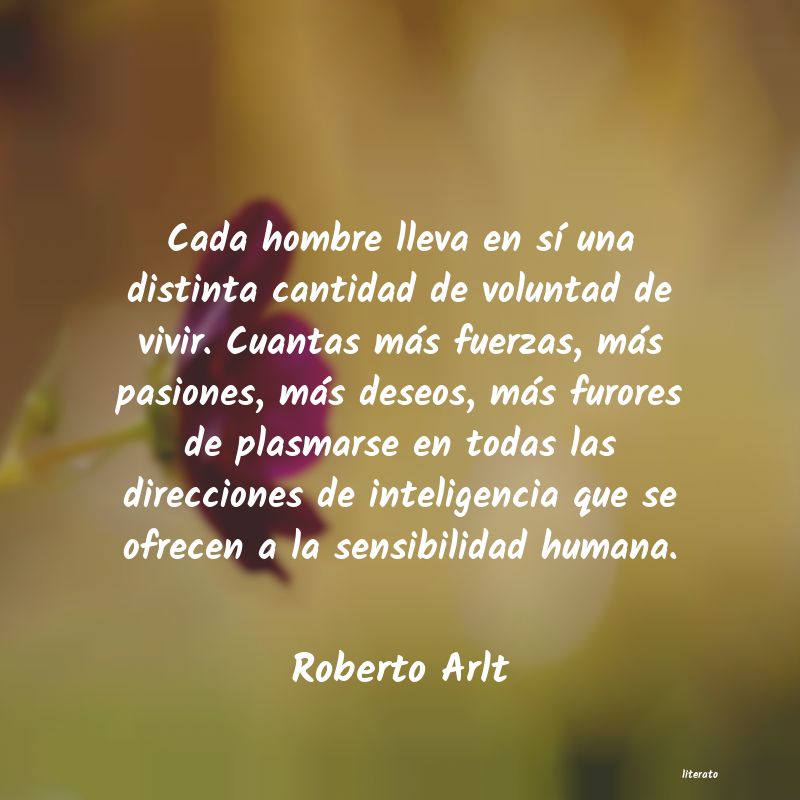 frases de Roberto Arlt