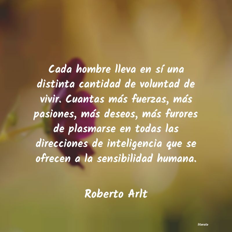 Frases de Roberto Arlt