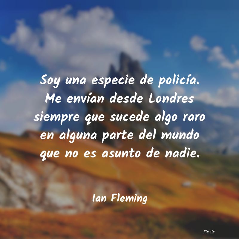 Frases de Ian Fleming