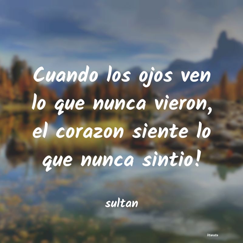 Frases de sultan