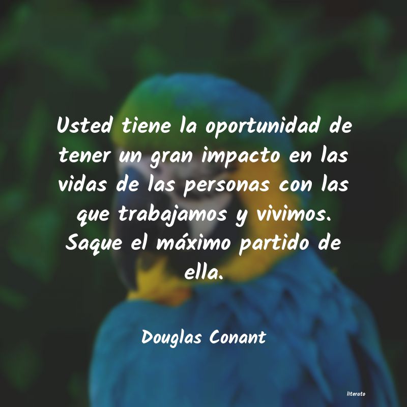 Frases de Douglas Conant