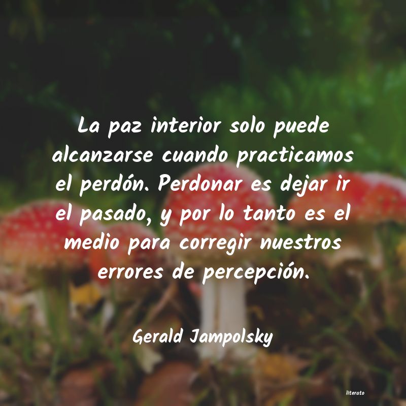 frases de Gerald Jampolsky