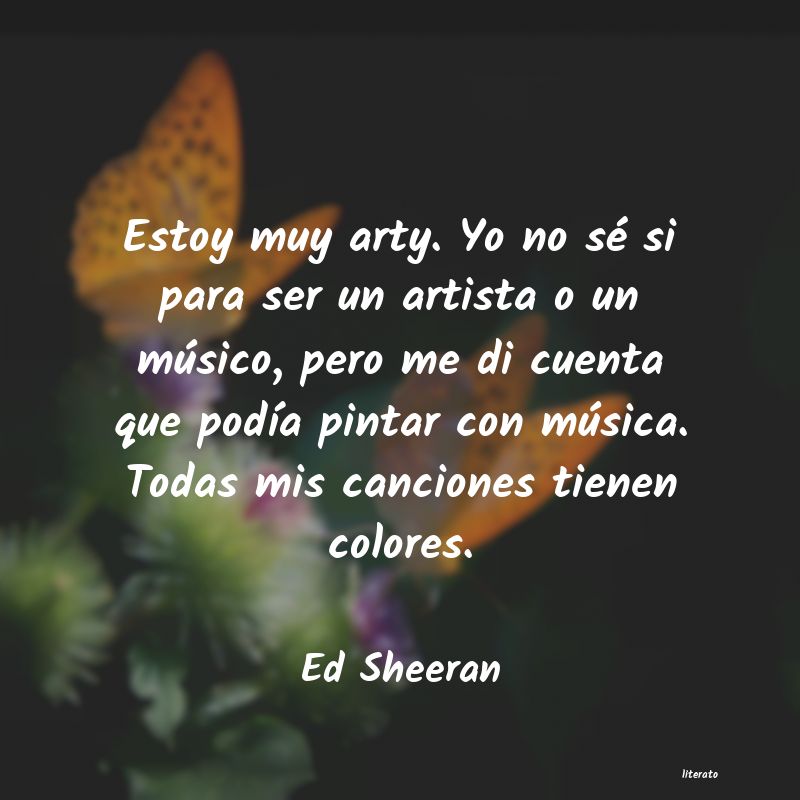 Frases de Ed Sheeran