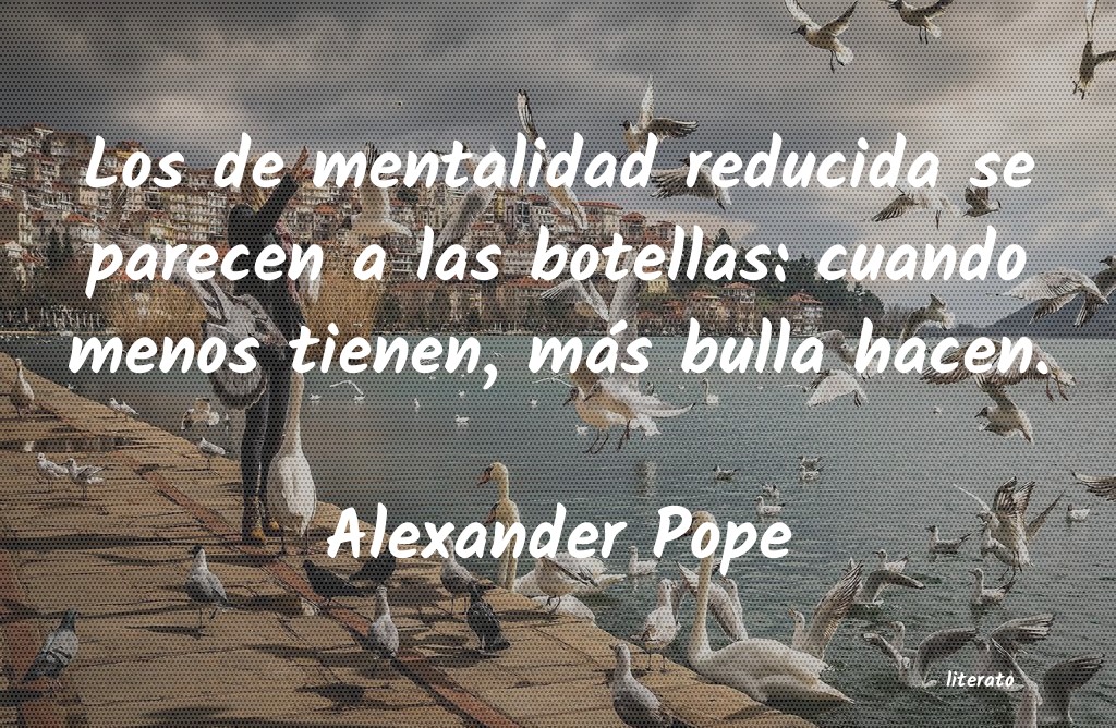 Frases de Alexander Pope